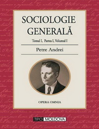 coperta carte sociologie generala  de petre andrei